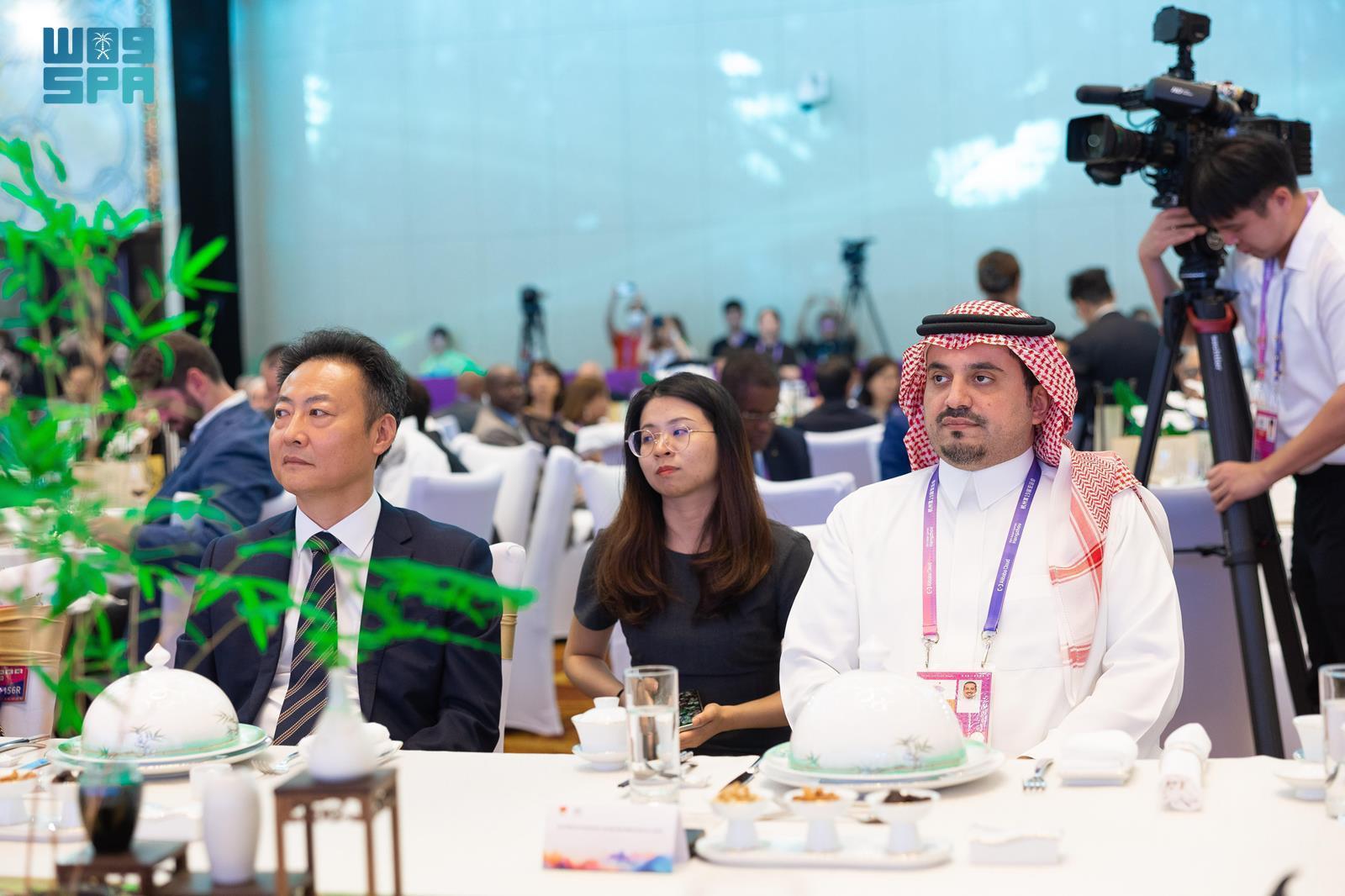 Prince Fahd bin Jalawi Attends Two Events Hosted by Asian Games Organising  Committee and Qatar Olympic Committee