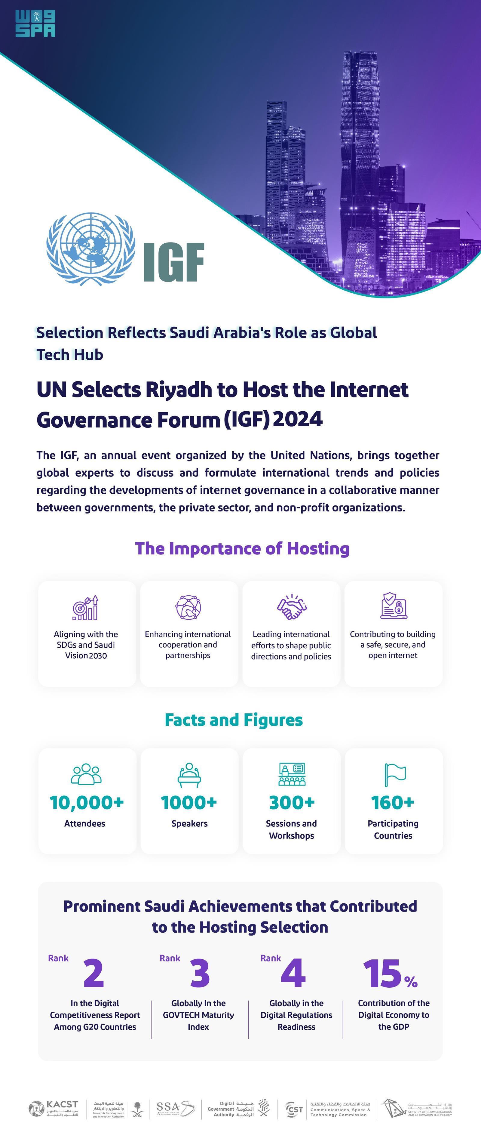 UN Selects Riyadh to Host the Governance Forum (IGF) 2024