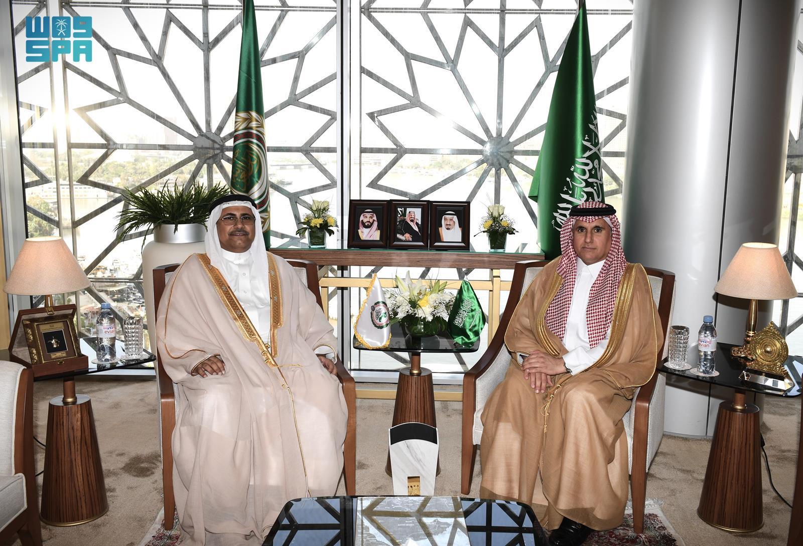 Saudi Permanent Representative to Arab League Meets with Speaker of ...